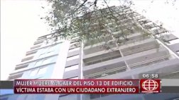 Surquillo: australiano acusado de arrojar a mujer del piso 13