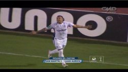 San Martín venció 3-1 a Aurich con 'hat trick' de Velasco