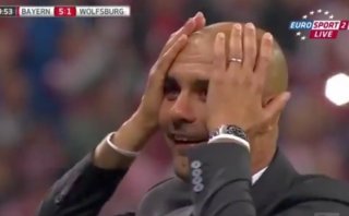 Lewandowski: la reacción de Guardiola tras sus cinco goles