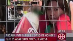 Investigan a mujer que atacó a esposo con pico de botella