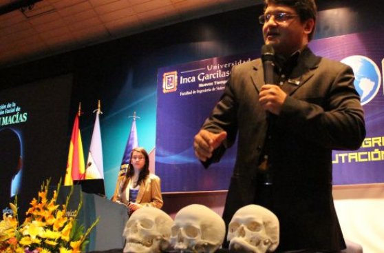 Presentan cráneos de santos peruanos impresos en 3D