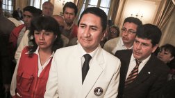 Vladimir Cerrón anunció candidatura presidencial para el 2016