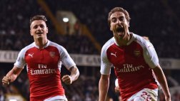 Arsenal ganó 2-1 a Tottenham Hotspur por la Capital One Cup