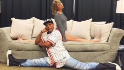 Taylor Swift muestra su habilidad de gimnasta junto a youtuber