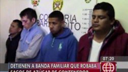 SMP: banda familiar capturada a balazos tras asaltar camión