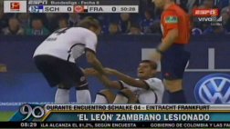 Carlos Zambrano: así fue el choque que lo dejó sentido (VIDEO)