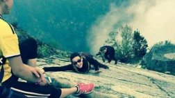 Así fue la visita de Katy Perry a Machu Picchu