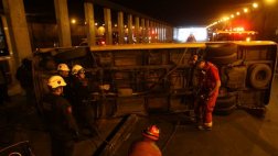 Metropolitano: coaster accidentada debe S/. 30 mil en multas
