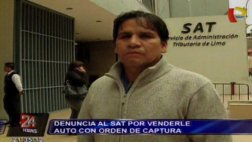 Compró auto en remate del SAT, pero este tenía orden de captura