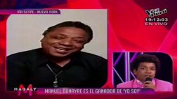 Manuel Donayre felicitó a su imitador tras ganar "Yo soy"