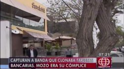 San Isidro: mozo ayudaba a banda de clonadores de tarjetas