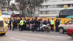 Balacera en Surco: capturan a marcas en la Panamericana Sur