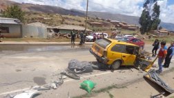 Junín: tres heridos de gravedad tras choque entre dos autos