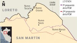San Martín y Loreto: miles de hectáreas en disputa