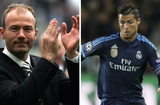 Alan Shearer felicitó a Cristiano Ronaldo con estas palabras
