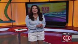 Rebeca Escribens reemplazó y agradeció así a Fiorella Rodríguez