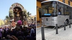 Señor de los Milagros: desvíos en Metropolitano y corredor azul