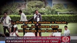 Roberto Chale: así se enojó con el jefe de prensa de la 'U'