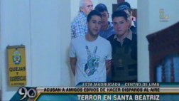 Cercado: jóvenes abrieron fuego en edificio de Santa Beatriz