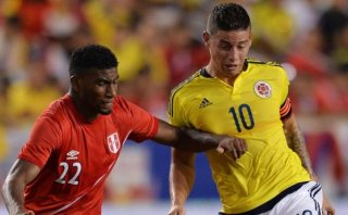 Selección Colombia: James en convocatoria para duelo con Perú