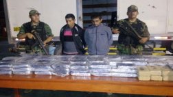 Decomisan 152 kilos de cocaína que estaban camuflados en camión