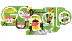 Google festeja Día de la reunificación de Alemania con doodle