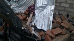 Arequipa: seis heridos tras caída de muro por fuertes vientos