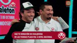 Teletón 2015: Carlos Galdós y Aldo Miyashiro condujeron juntos