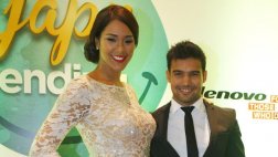 Karen Schwarz y Ezio Oliva se casaron en Punta Cana