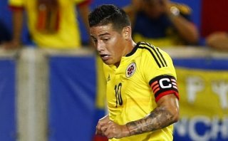 Colombia confirmó ausencia de James ante Perú por lesión