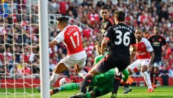 Arsenal: Alexis Sánchez anotó doblete ante Manchester United