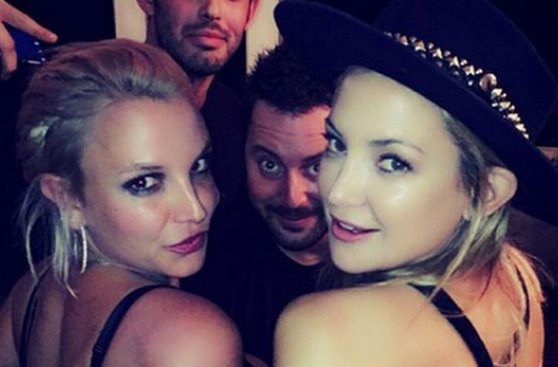 Britney Spears y Kate Hudson tuvieron un divertido encuentro