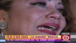 El gran show: Marisol renunció al programa de Gisela Valcárcel