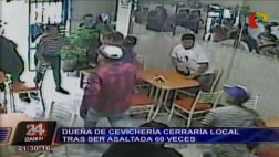 SMP: esta cebichería ha sido blanco de 60 asaltos en seis años