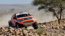 Raúl Orlandini mantiene su liderato en el Rally de Marruecos