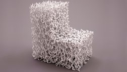 ¿Te imaginas una silla hecha con ramas impresas en 3D?