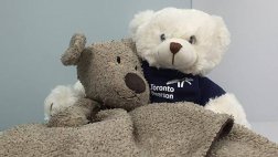 La vuelta a casa de RaRa, el peluche perdido en un aeropuerto