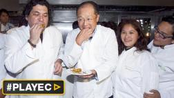 El almuerzo del presidente del Banco Mundial y Gastón Acurio
