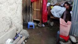 Pasco: al menos 15 viviendas inundadas por fuerte granizada