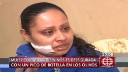 Los Olivos: le desfiguraron el rostro con un pico de botella