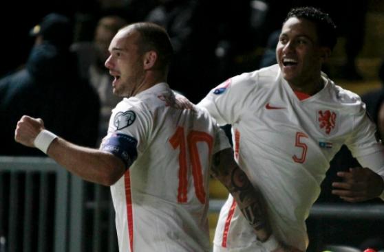 Holanda venció 2-1 a Kazajistán y sueña con la Eurocopa 2016