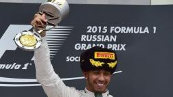 F1: Hamilton ganó el GP de Rusia y se acerca al título mundial