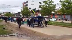 Puerto Maldonado: marchan y cierran comercios por paro regional