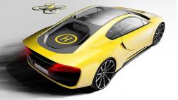 Rinspeed Σtos, el deportivo que viene con dron incorporado