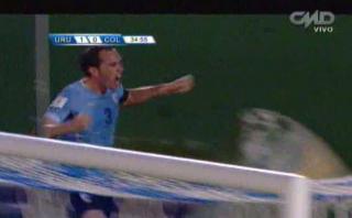 Uruguay: cabezazo de Godín para el 1-0 ante Colombia (VIDEO)