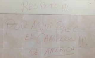 Chile dejó este mensaje en el camarín tras pifias a su himno