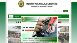 La Libertad: Policía lanzó campaña contra las extorsiones