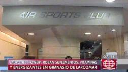 Larcomar: 6 sujetos roban S/.3 mil en proteínas de gimnasio