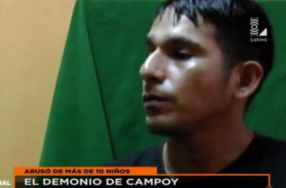 'Demonio de Campoy' con prisión preventiva por violar a niños