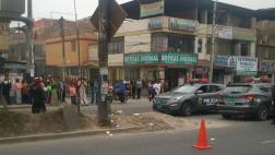 San Juan de Miraflores: alerta de granadas moviliza a UDEX